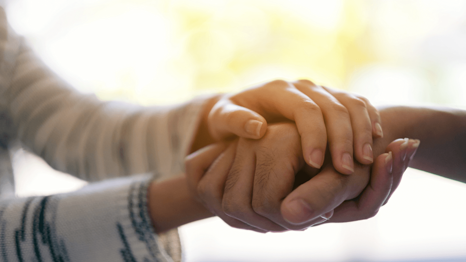 Hand holding