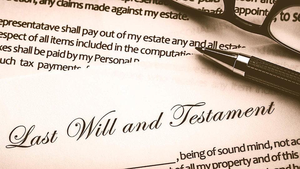 Newsroom Imagery - Last will and testament